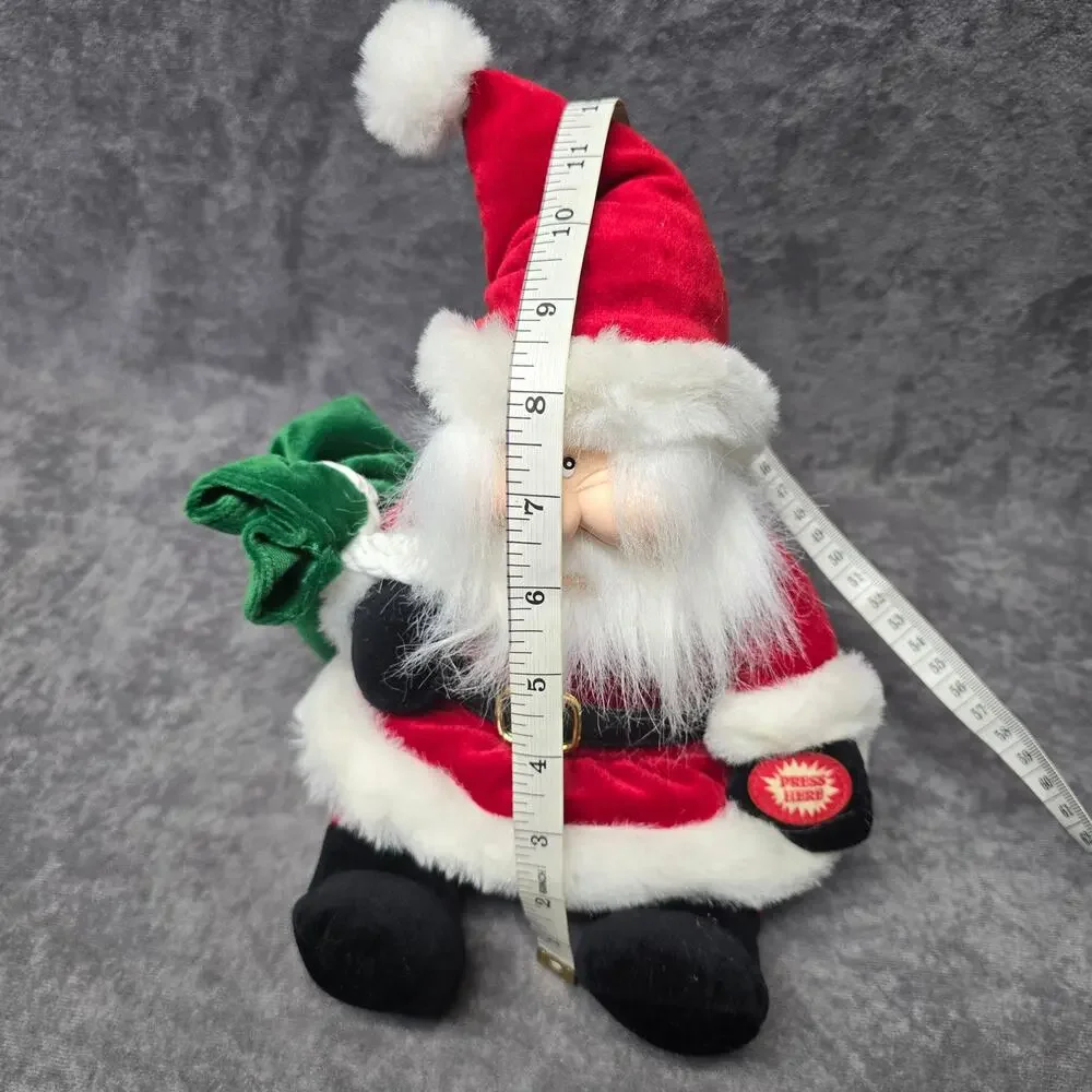 Dandee Animated Santa Claus Dances & Sings Jingle Bell Rock Christmas Plush